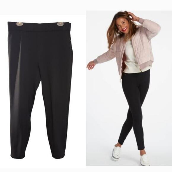 SPANX The Perfect Black Pant Ankle 4-Pocket Size XL